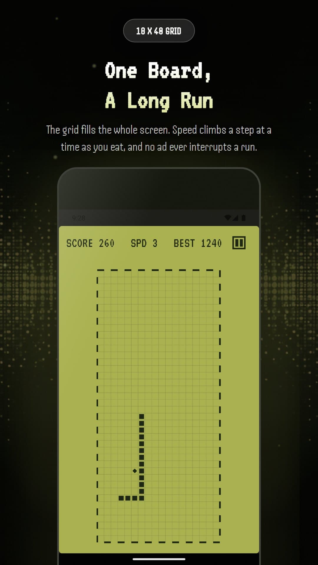 Classic Snake: Old Phone Game screenshot