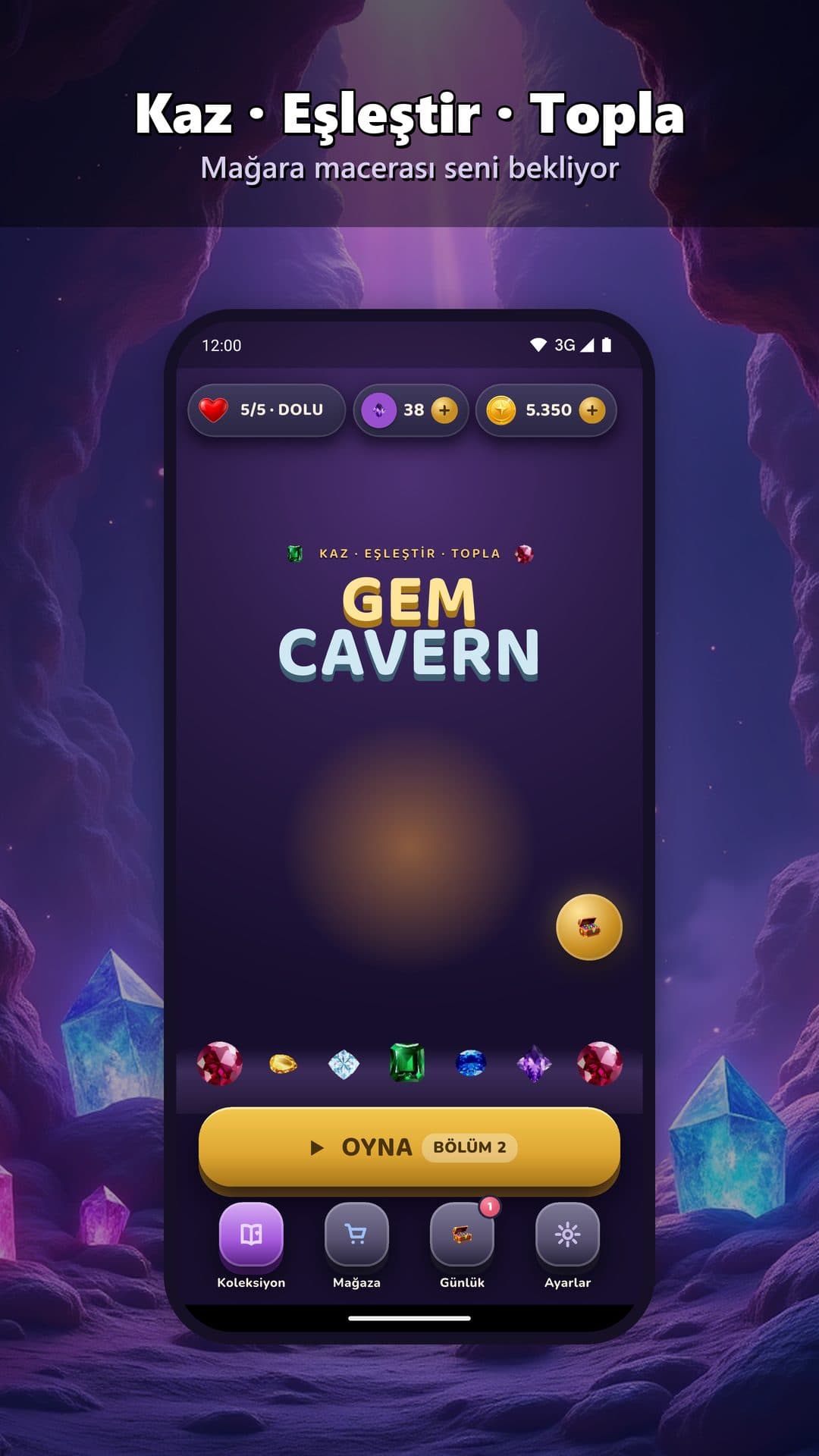 Gem Cavern screenshot