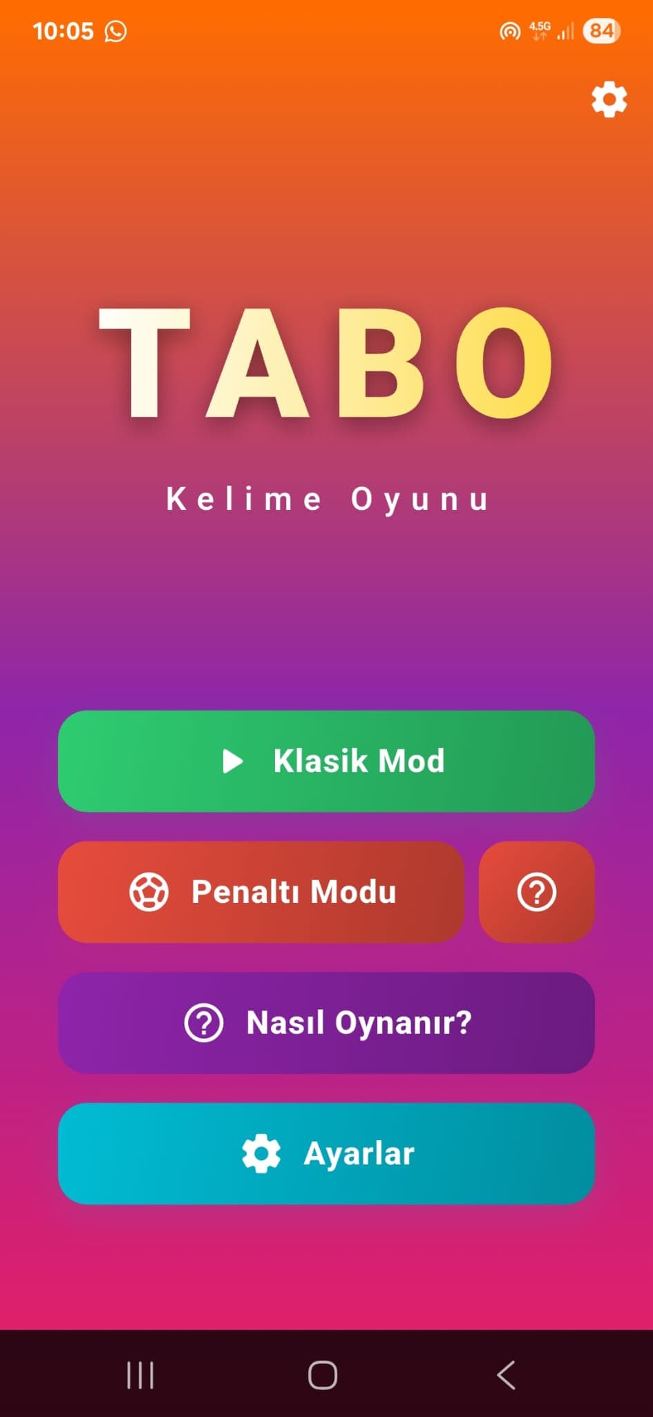 Taboo Rush screenshot