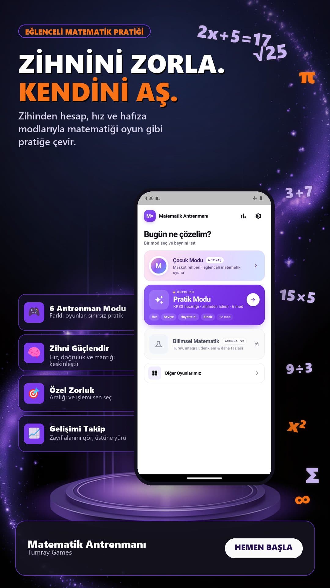 Matematik Antrenmanı screenshot