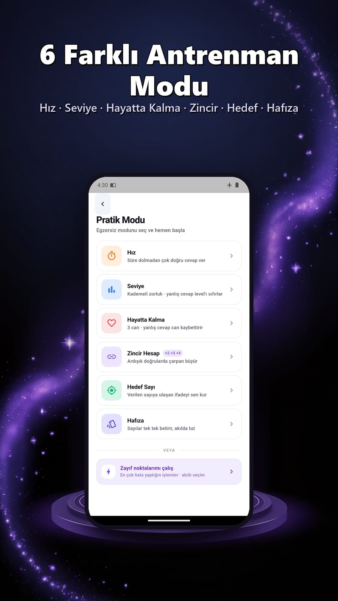 Matematik Antrenmanı screenshot