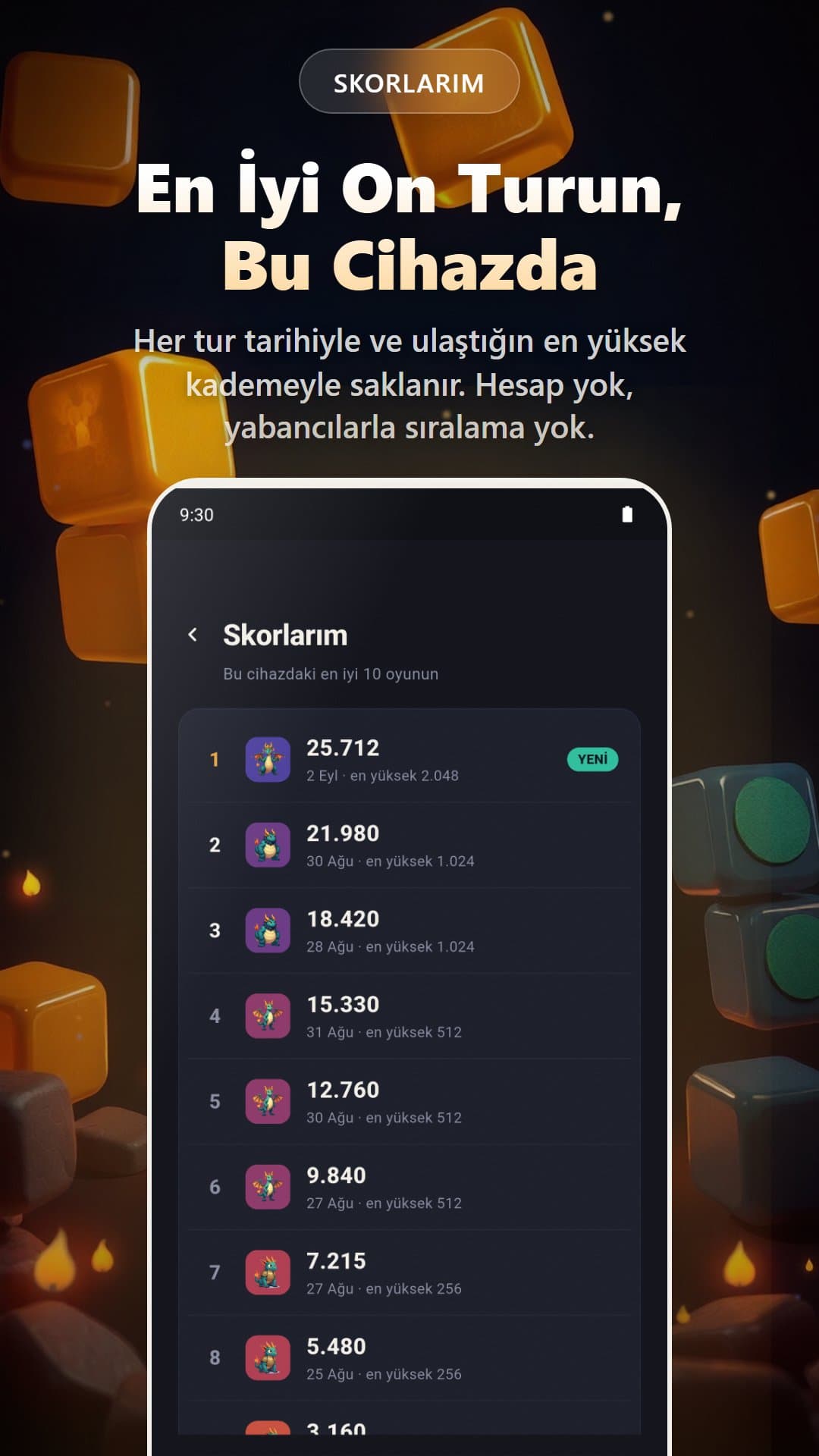 Monster 2048 screenshot