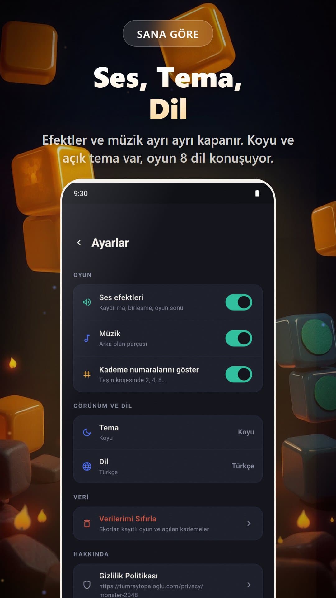 Monster 2048 screenshot